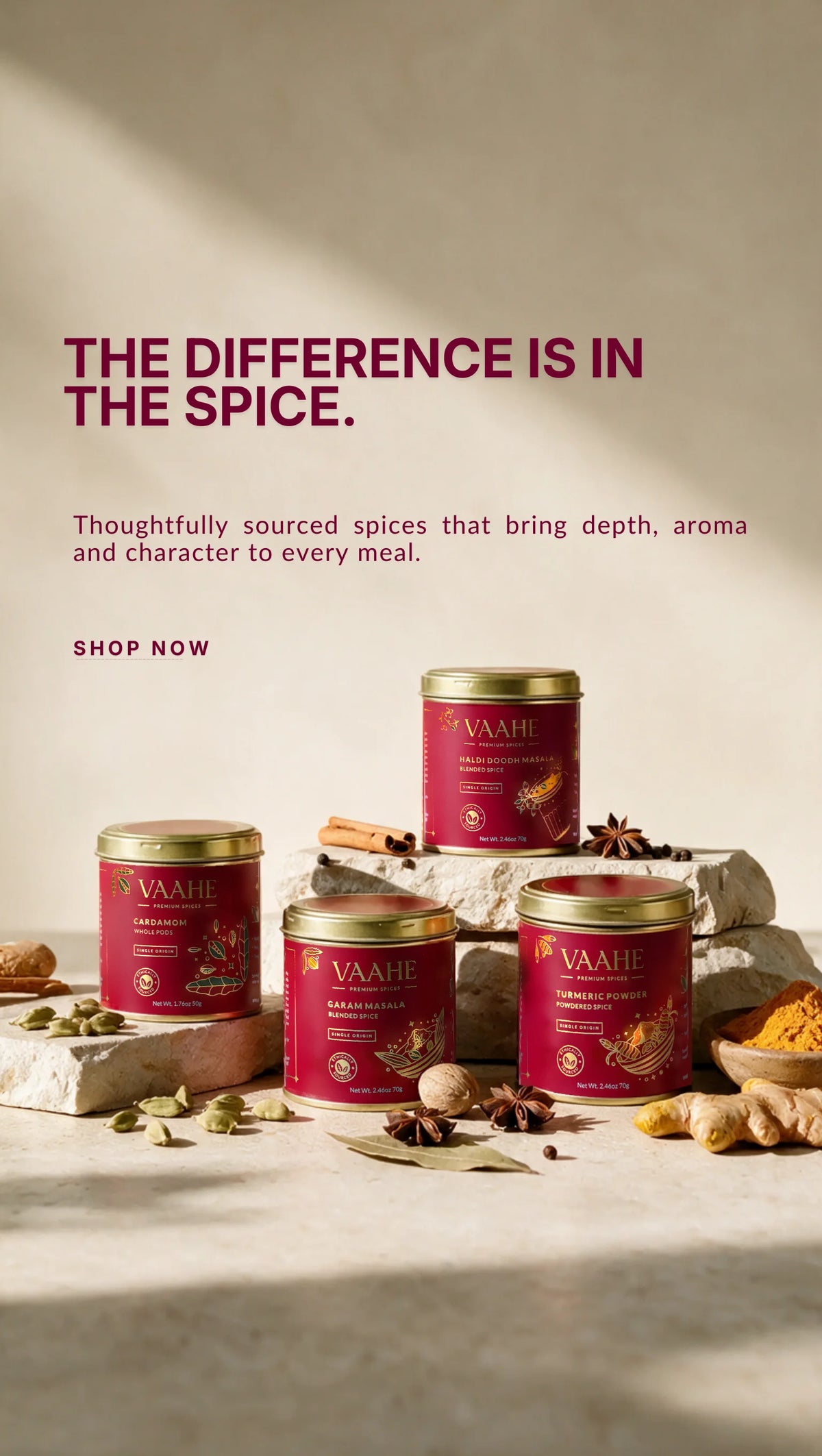 VAAHE Premium Spices